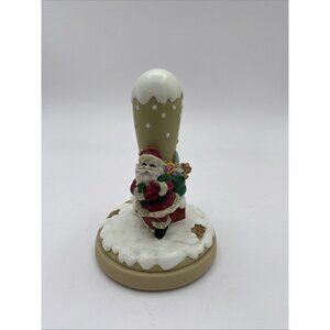 Vintage 1997 Brown Bag Cookie Art Stamp 24 Santa